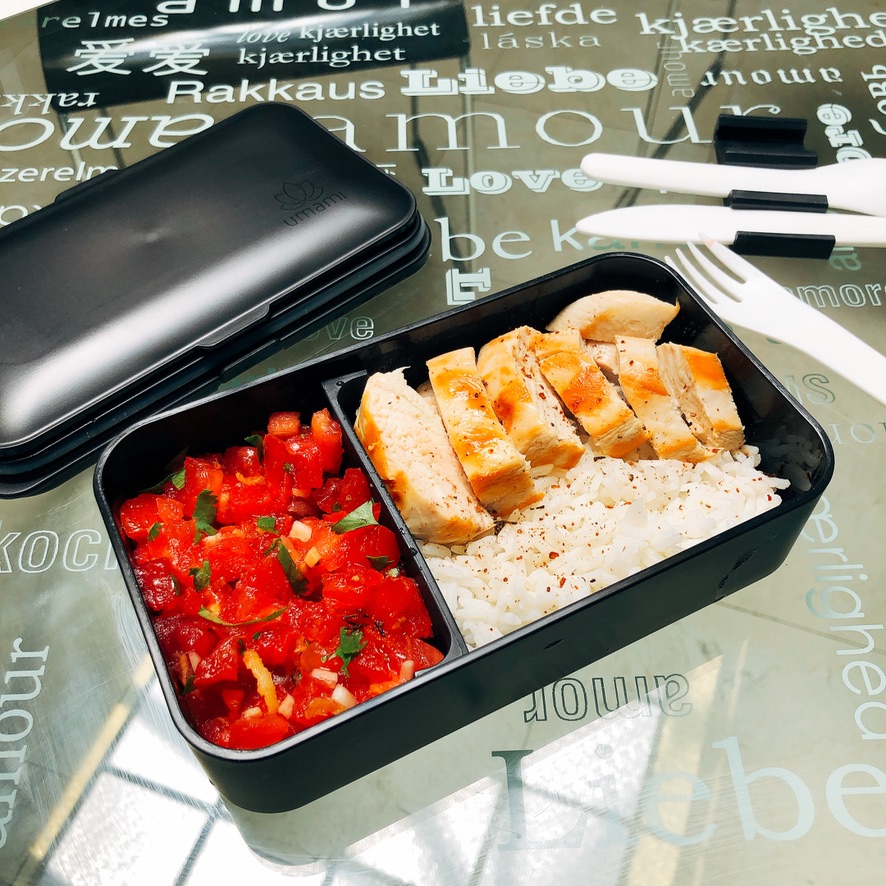 Lunch box: grillé salsa de tomate - O' bien-être