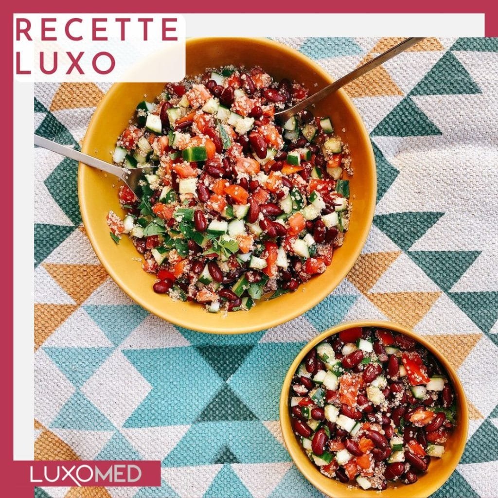 Taboulé de quinoa - Luxorecette