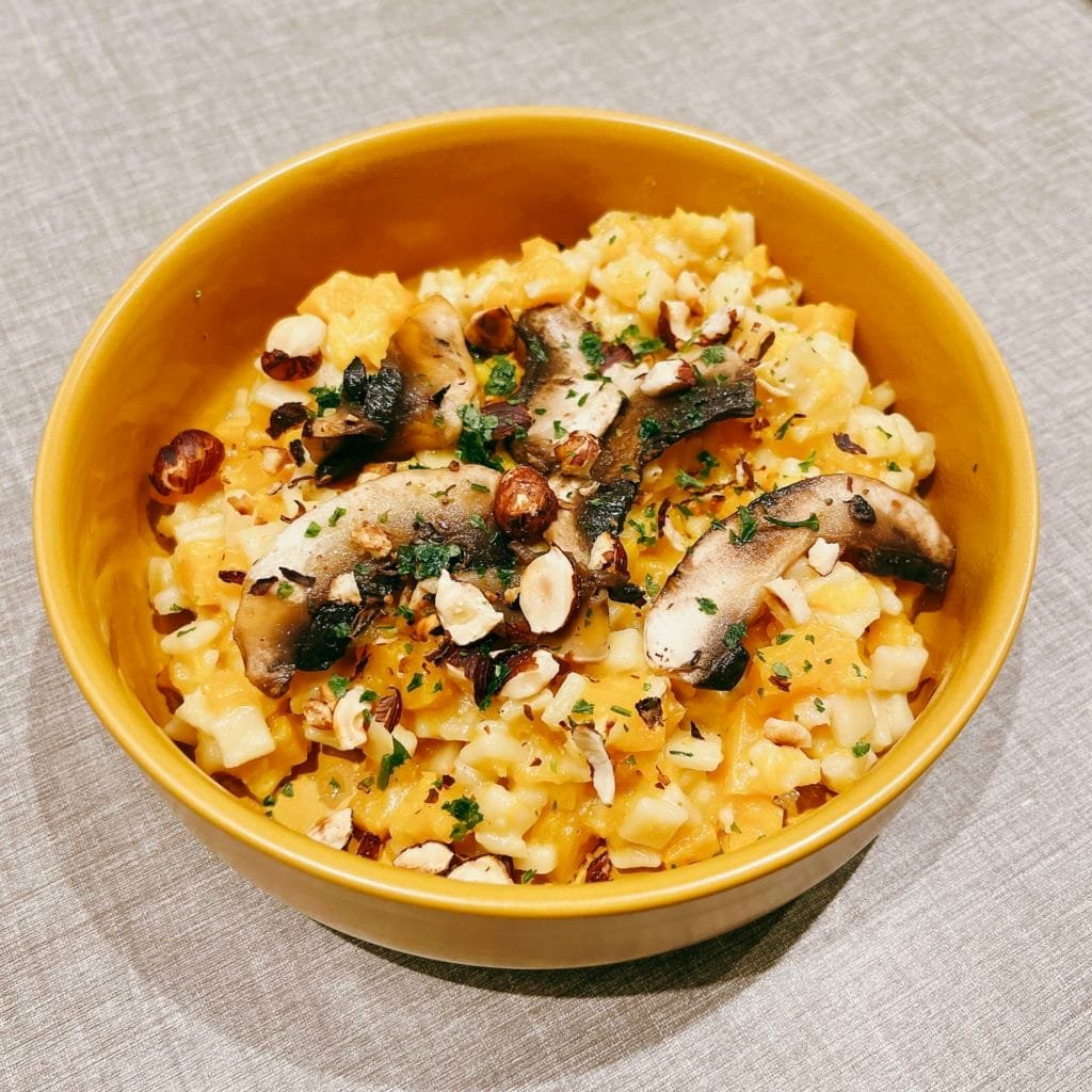 Recette crozets à la courge