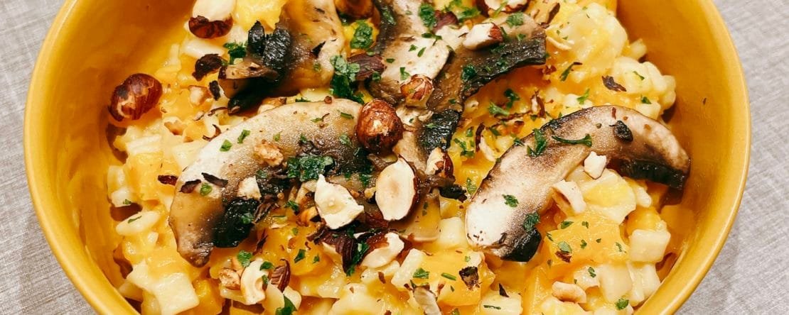 Recette crozets à la courge